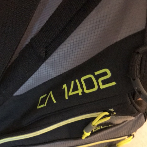 Adams Golf CA 1402 Sunday Bag (Black/Grey, 6.5" 2-way top) Golf - Picture 5 of 12